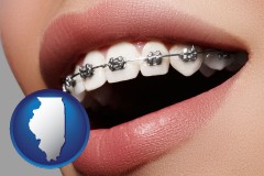 orthodontic braces - with IL icon